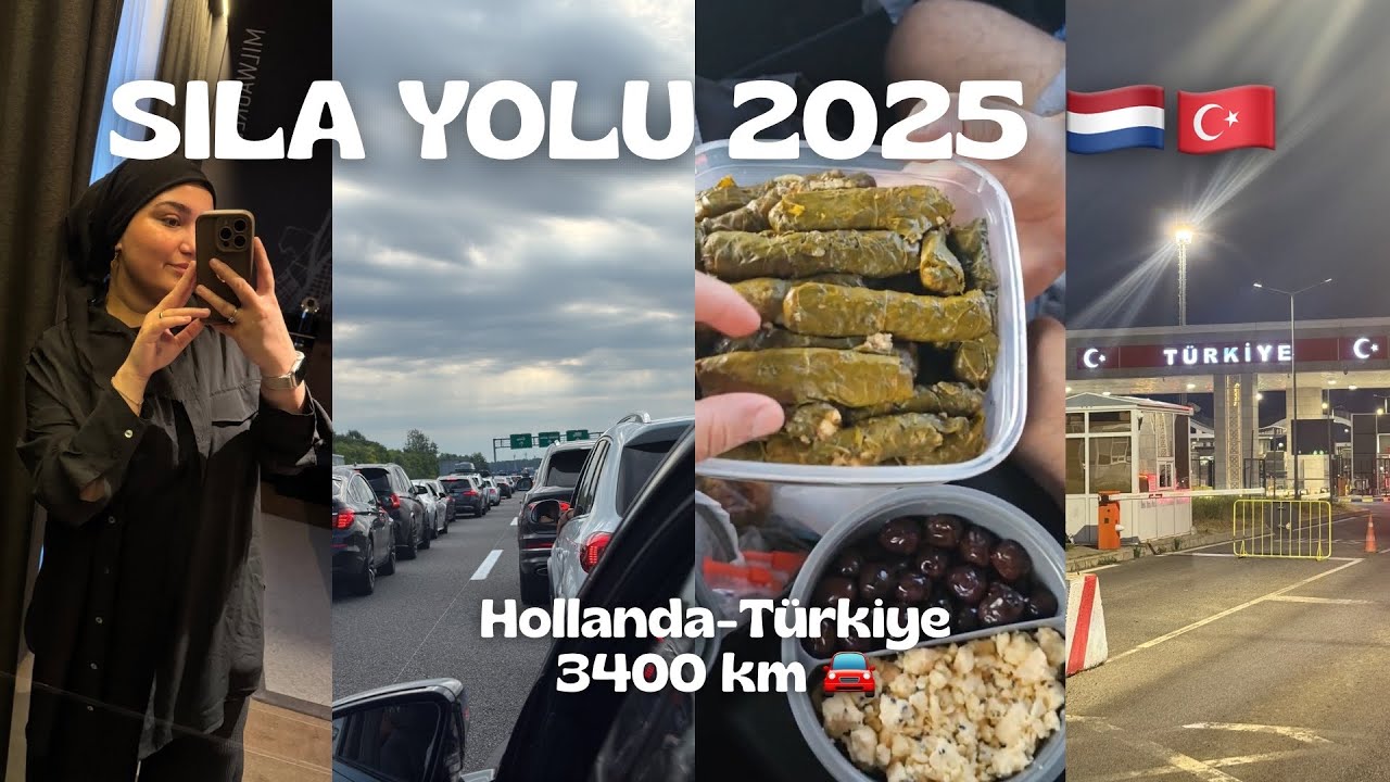 SILA YOLU 2025 🇳🇱🇹🇷 | Hollanda’dan Türkiye’ye | 3 Gün Süren Yolculuk