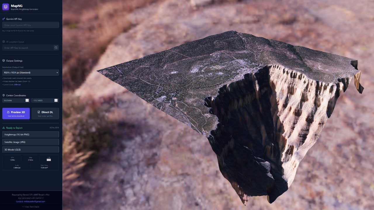 MapNG — новый инструмент картографирования BeamNG!