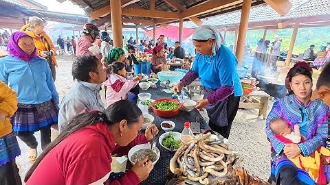 Chợ Phiên Tây Bắc Ẩm Thực Khó Cưỡng & Bán Toàn Đồ Lạ Hiếm Gặp,