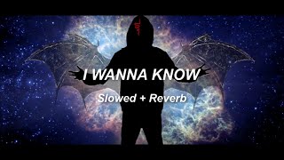 Sickick - I Wanna Know (slowed + reverb)