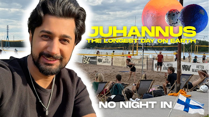 Juhannus 🇫🇮: Finland's Longest Day with no night 😱