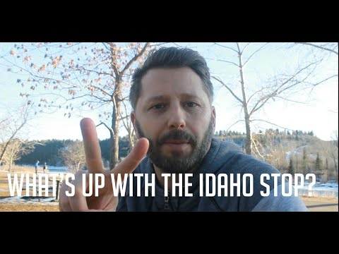 Why Cyclists Should be permitted to roll through stop signs | The Idaho Stop Law