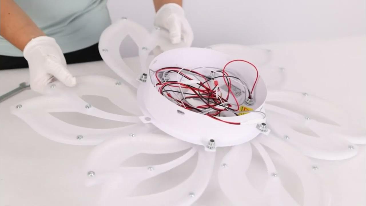 Ceiling Fan Assembly Instructions YouTube