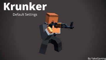 DEFAULT SETTINGS in krunker