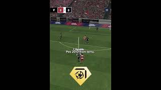 PES 2013 RONALDO INSANE SHOTS 🤯🔥 (Temu) #shorts #ronaldo #pes2013 #football 