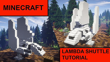 Starwars T4-a Lambda Shuttle Tutorial | Minecraft 1.12.2