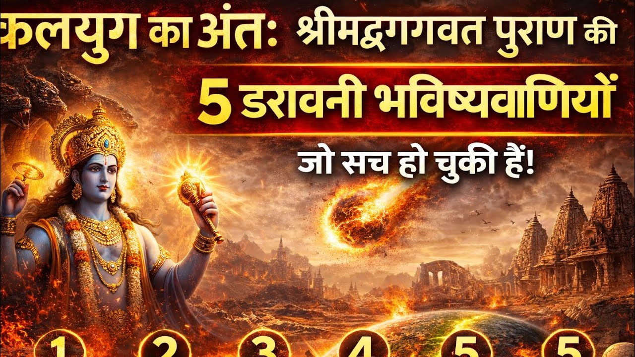 कलयुग का अंत । श्रीमद्भागवतपुराण की 5 डरावनी भविष्यवाणियाँ जो सच हो चुकी हैं! 