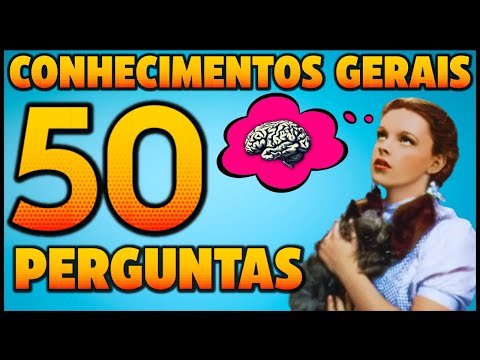 QUIZ DE CONHECIMENTOS GERAIS, 50 PERGUNTAS COM RESPOSTAS