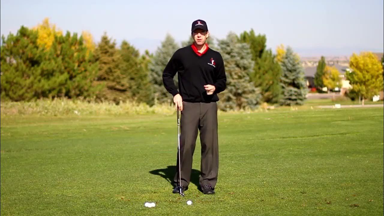 How to Take a Divot in FRONT of the Golf Ball Tips and Tricks on Golf