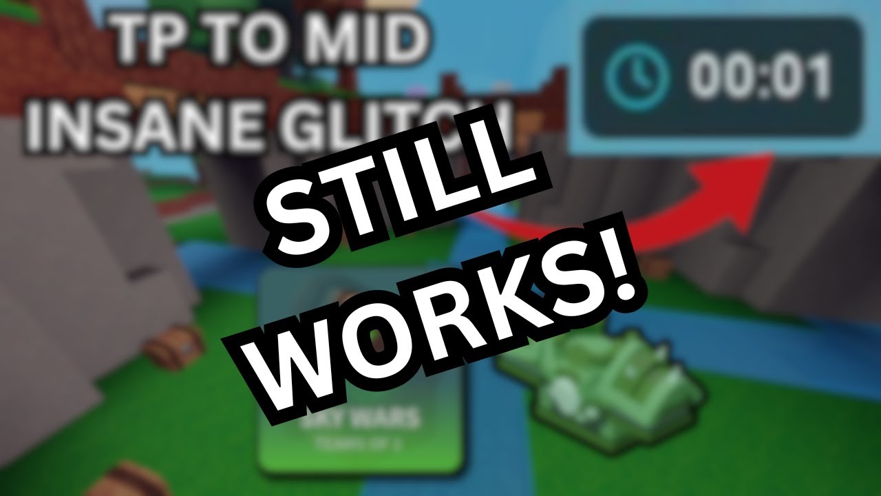 THE UNPATCHED GLITCH in ROBLOX BEDWARS - YouTube