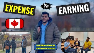 Expense vs Earning - International Students | Conestoga College |