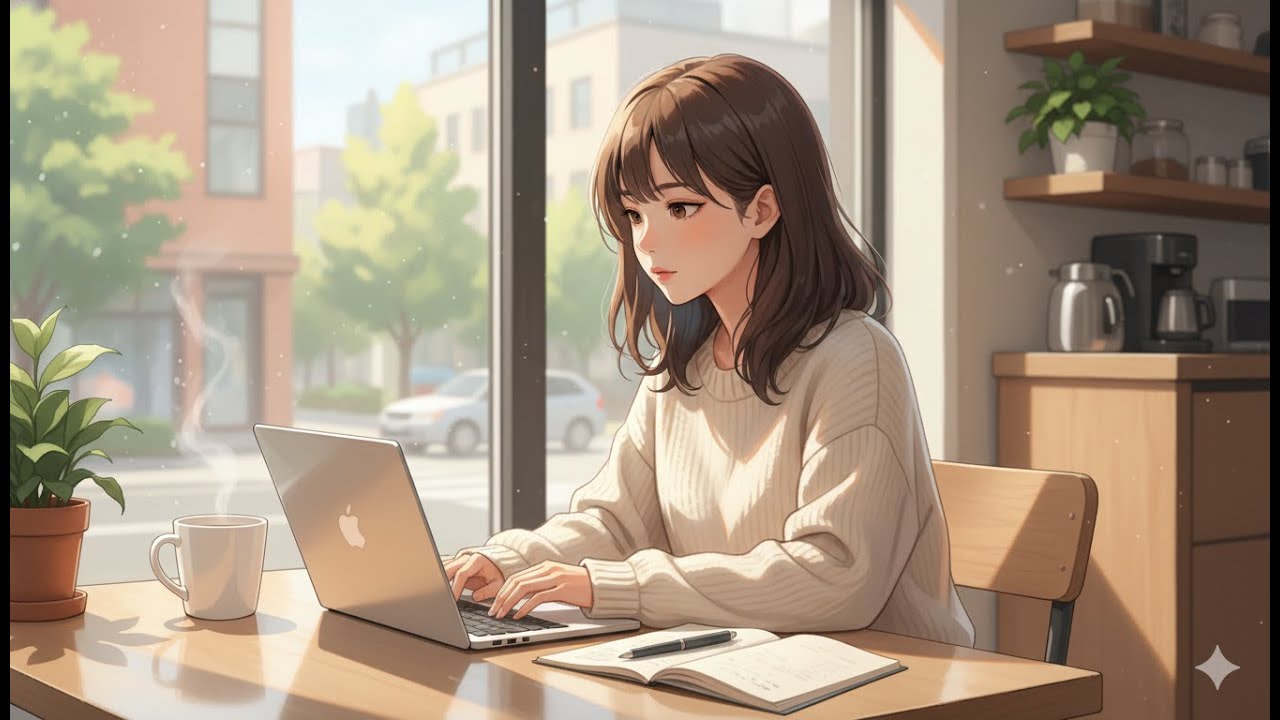 Clean Lofi Beats for Work & Study ☀️ Focus Music for Productivity | Coffee Shop Vibes