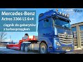 Zimowy test Mercedes-Benz Actros 3363 LS 6×4 turbosprzęgło, X-Pulse Powershift3, GigaSpace SoloStar