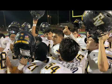 2025 Flowing Wells High School Varsity Football