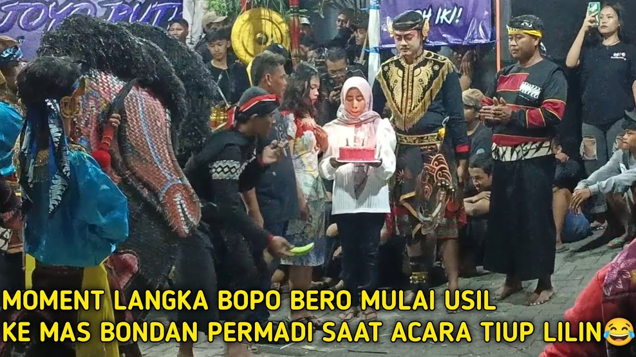 Fullnya Disini❗Baru Kali Ini Bopo BERO Jailin Mas BONDAN PERMADI Pas Acara Tiup Lilin Live Surabaya