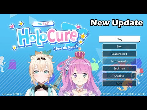 Luna and Iroha's Reactions When Playing & Experiencing HoloCure New Update for the First Time