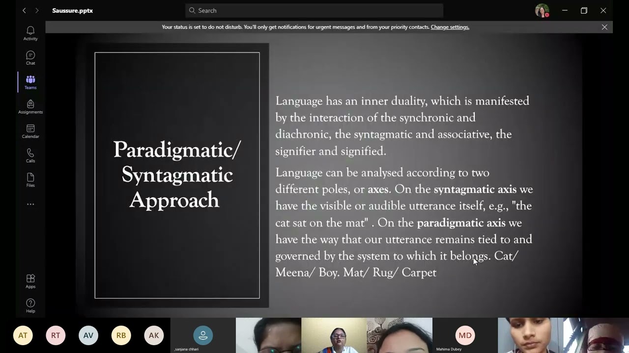 Saussure - Arbitrary Nature of Linguistic Sign Part 04