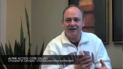 Alpine Access Core Values