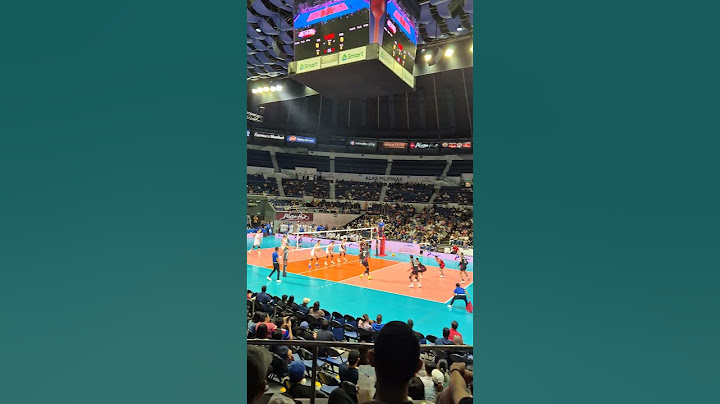 1st point for EST Cola Thailand for 2nd set vs Alas Pilipinas