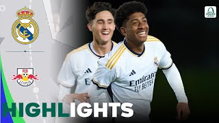 Real Madrid vs Leipzig | Highlights | UEFA Youth League 28-02-2024