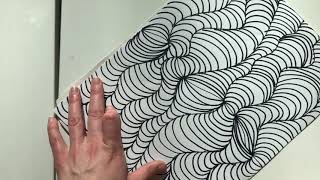 Upper Elementary Op Art Worms