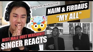 My All - Mariah Carey (Malay Version - Malam) // Naim Daniel & Firdaus Rahmat | REACTION