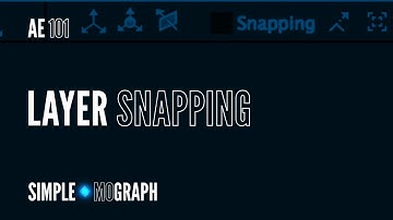 After Effects CC -- Snapping Is The Best New Feature