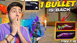 1 Bullet Is Back Only Red😱🤣1 Vs 1 - Free Fire India