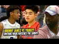 Bronny James vs Yuuki Okubo w/ Dwyane Wade Watching!!! Sierra Canyon SHOWS OUT w/ BJ Boston Out!