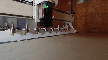 1325 CNC Router ATC Tool Change