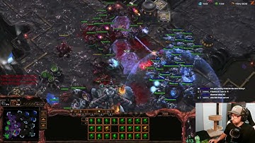 ZvP - Roach Ravager defense into Hydra with a hope for some Ultras