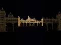 Night view of Mysore Palace #shorts #ytshorts #mysorepalace