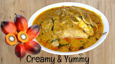 AUTHENTIC BANGA SOUP FROM SCRATCH||PALM BUTTER || ...