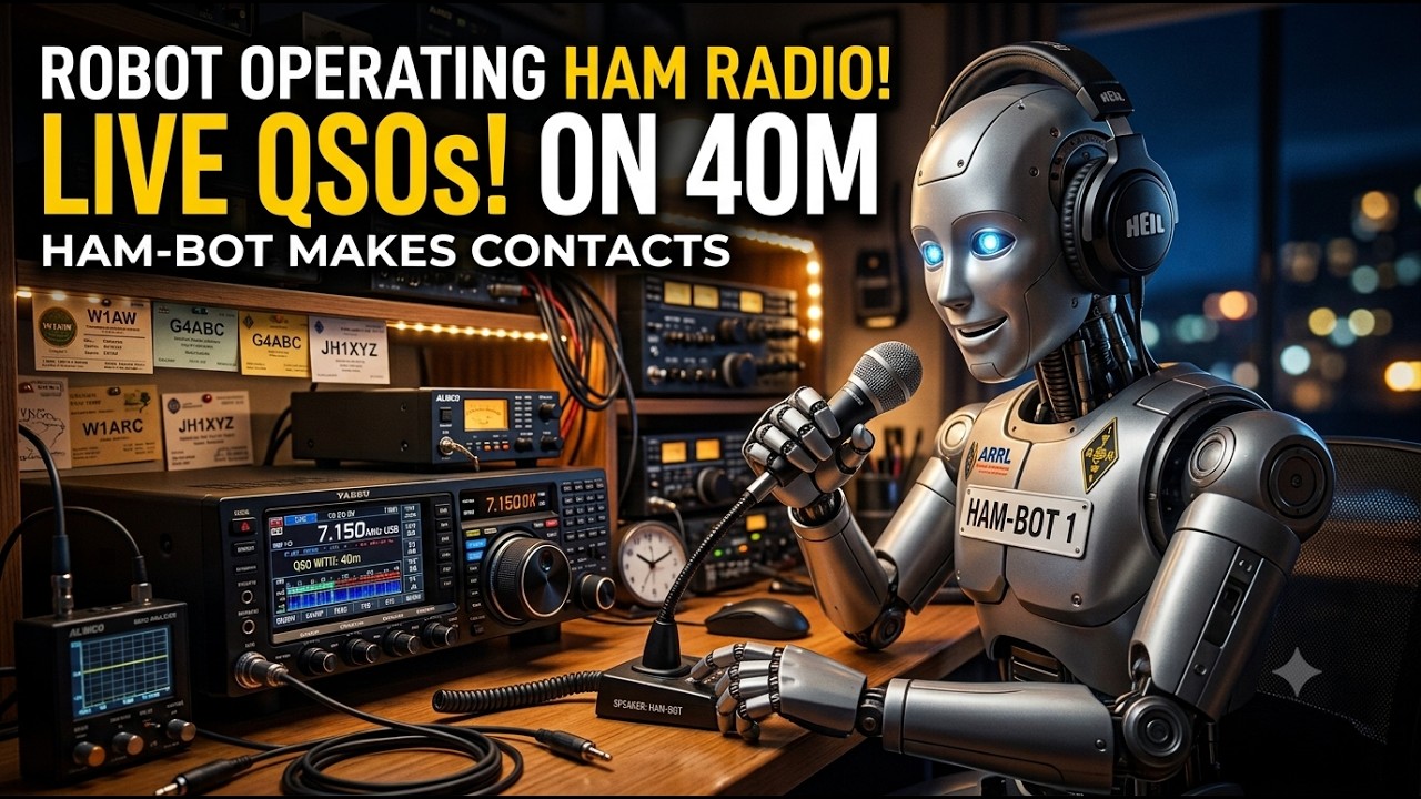 First AI Ham Radio Bot Making Contacts on 40m