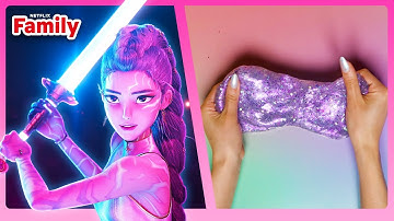 “What It Sounds Like” Song Clip + Slime MIX OFF | KPop Demon Hunters | Netflix Family