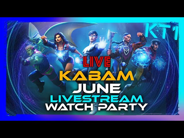 Watch Party! Kabam June Stream! Marvel Contest Of Champions! class=