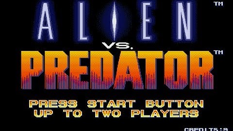 Alien vs. Predator - Capcom 1994 (Full Game Play)
