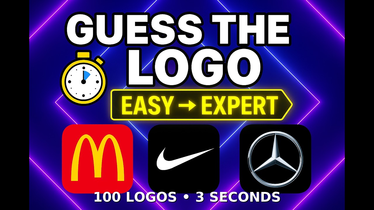 Only 1% Can Name All These Logos! Logo Quiz 2025