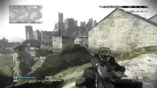 Call of duty ghost: random throwing knife across map