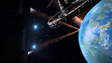 Elite Dangerous Debug Cam Type7 Outside Station