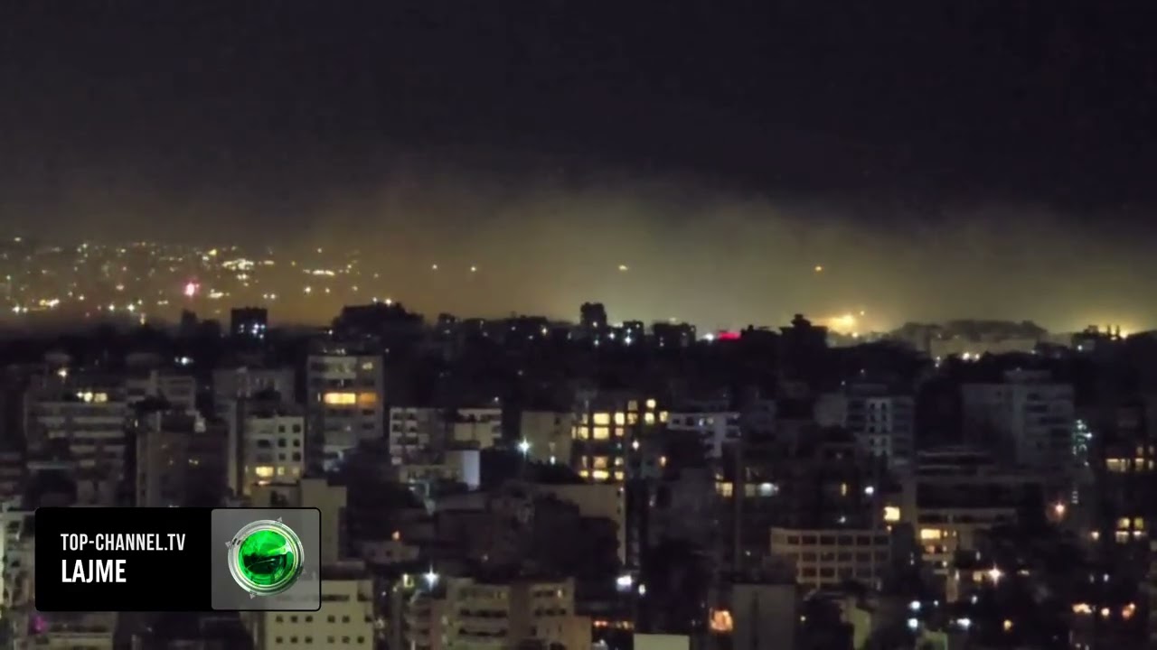 Top Channel/ Shpërthim në Bejrut pran aeroportin, TCH sjell pamjet, tymi mbulon zonën