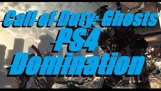 Call of Duty Ghosts: PS4 Multiplayer HD (Domination Gameplay on Freight)