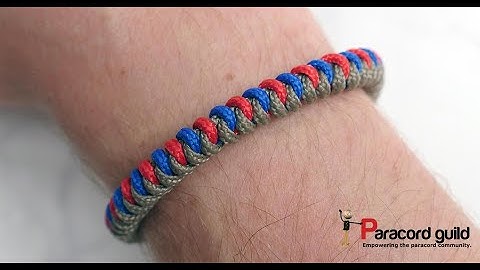 Alternate color Snake knot bracelet