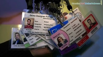 ID Card Maker Software: Designing photo identity card with barcode