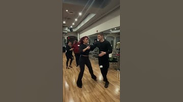 Salsa Dancing Practice Report featuring Shoulder Check Move