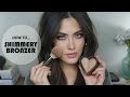 How to Apply a Shimmery Bronzer {Quick Tip Tuesday} | Melissa Alatorre