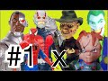 #1 Ciborgue :  Homem Aranha Iron Spider Homem Formiga X Coringa Chucky Freddy Krueger bonecos Toys