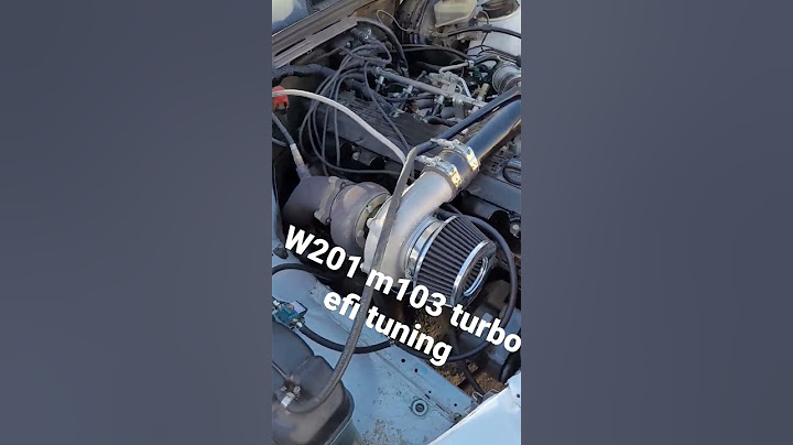 mercedes benz w201 190e m103 turbo efi