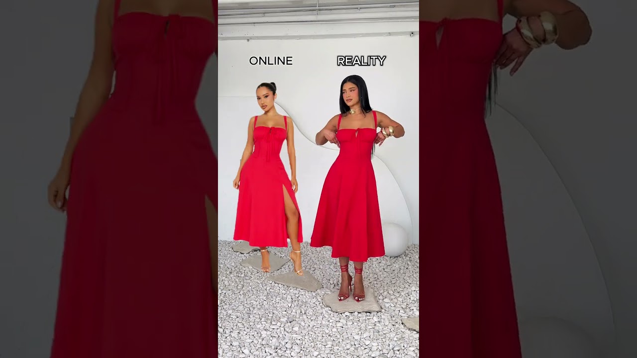 Reality VS Online: Summer Dresses Edition