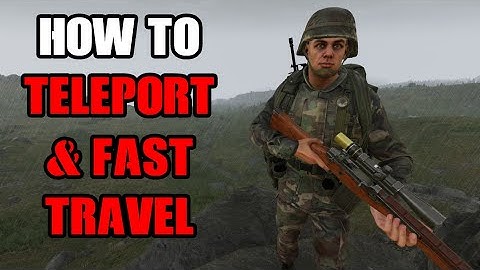 Arma Reforger How To Teleport & Fast Travel Around The Map To Squad Leader & Objectives, Conflict